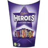 Cadbury Heroes Chocolade Assortiment Geschenkdoos - 290 g