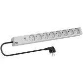 Bachmann 19"-Steckdosenleiste 1HE 8xUTE 1xSPD