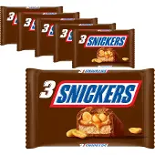 Snickers 6 x 3-pack á 150 gram - Voordeelverpakking Snoepgoed