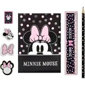 Minnie mouse Gevuld etui - 7-delig - Voor school - Roze