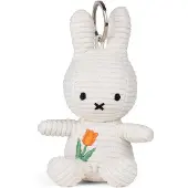 Nijntje Sleutelhanger Corduroy Tulp Offwhite 10 cm