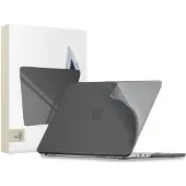 TechProtection Soft MacBook Pro 14 Inch Hardshell Mat Zwart