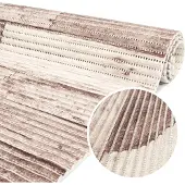 ANRO Badmat Houtlook 65x120cm Antislip Douchemat Afwasbaar Sneldrogend