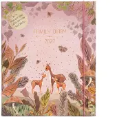Pimpelmees Family Agenda 2027 - Deer Warm Red