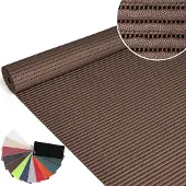 ANRO Badmat Bruin 65x260cm Antislip Douchemat Afwasbaar Sneldrogend