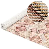 ANRO Badmat Houtlook Bruin Antislip Douchemat Afwasbaar Sneldrogend