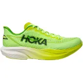 Hoka One One Loopschoen 'Mach 7' neongeel / lichtgroen / zwart