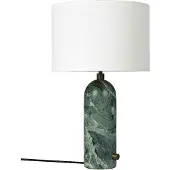 Gubi Gravity S tafellamp Emerald marble-white