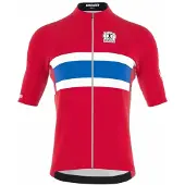 Bioracer Icon Classic Norwegian Cycling Korte Mouw Wielertrui