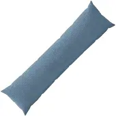 vidaXL Kussensloop HEERLEN Blauw 40 x 145 cm corduroy