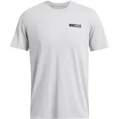 Under Armour Heren Performance Zwaargewicht Sport T-Shirt (Vorstgrijs)
