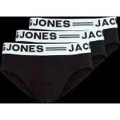 Jack & Jones Heren slips casual briefs jacsense 3-pack effen
