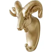Semoic Aan de muur bevestigde haken, dierenkoprek, kapstokken, hangend
