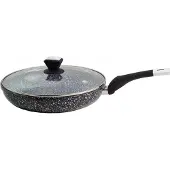Elitehoff Keramische Graniet Koekenpan met Deksel - 20 CM