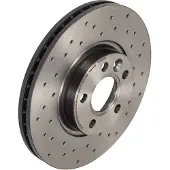 Brembo Remschijf 09A4271X voorkant, gelocht, geventileerd, geperforeerd, 1 Stuk