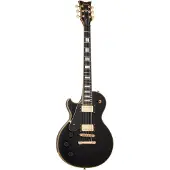 Schecter Custom Solo-II Aged Black Satin LH linkshandige elektrische gitaar
