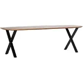 Giga Meubel Eettafel Gordon Bruin Deens Ovaal 200cm