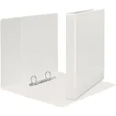 Leitz presentatie-ringband, A4 extra breed, wit, rug 44 mm, 2-D-rings mechaniek