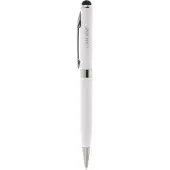 InLine stylus met balpen - metaal / wit