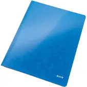 Leitz WOW snelhechtmap formaat A4 blauw