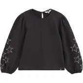 We fashion Blouse antraciet / wit