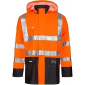 Lyngsøe Rainwear Lr9015 Regenjack Hi-vis Waterdicht Winddicht | Maat: 4XL