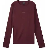 Nnormal T-shirt Trail Merino 02 Bordeaux voor heren || Maat: M