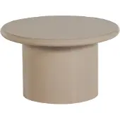 Woood Mavon Bijzettafel - MDF Hoogglans - Zand - 35x60x60