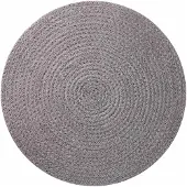 vidaXL Jute Placemat 4 st Grijs 100% Tossa Jute