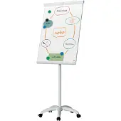 Nobo Premium Plus Mobiele Stalen Flipover
