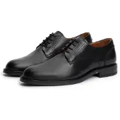 Tommy Hilfiger Veterschoen 'CORPORATE' zwart