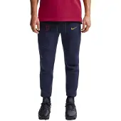 Nike FC Barcelona Tech Fleece Joggingbroek 2026-2027 Donkerblauw Zwart Geel Roze