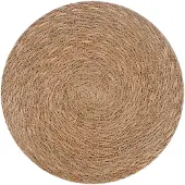 vidaXL Zeewier Placemat 50 st Naturel 100% Zeegras