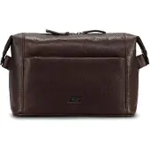 Jost Glasgow Toilettas Leder 24 cm bruin