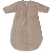 Jollein Slaapzak Afritsbare Mouw Rib Milky Coffee 90cm