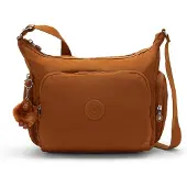 Kipling Schoudertas 'Gabb' kastanjebruin