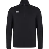 Canterbury Heren Trainings Top met Kwart Ritssluiting (Zwart)