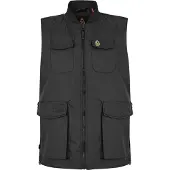 LUKE 1977 Heren Tech Logo Gilet (Jet Black)