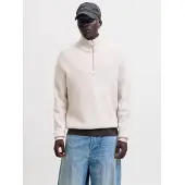 Jack & jones Trui 'JORFREDERIKSBERG OLLIE' wolwit