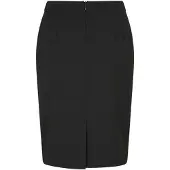 BOSS Vilea jersey casual kokerrok voor dames (Zwart)