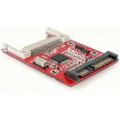 DeLOCK Adapter Serieel [1x CompactFlash - 1x SATA] Rood