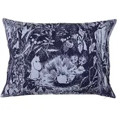Arabia Mystikens skog Moomin kussenhoes Blauw, 40x58 cm