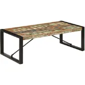 vidaXL Salontafel 120x60x40 cm massief gerecycled hout