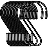 INF S-haken voor keukengerei 12-pack Black