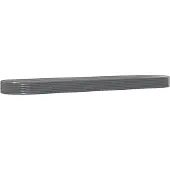 vidaXL Plantenbak 600x140x36 cm gegalvaniseerd staal grijs