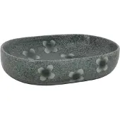 vidaXL Opzetwasbak ovaal 59x40x14 cm keramiek blauw