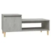 vidaXL Salontafel, betonkleur, 100x50x45 cm, houtvezel