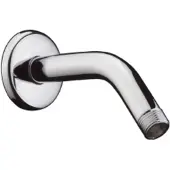 Hansgrohe douchearm DN15, 14 cm, 45 graden, chroom, artikelnummer 27411000