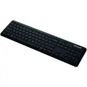 Microsoft Bluetooth, Volledige grootte (100%), Draadloos, Bluetooth, Membraantoetsen, AZERTY-indeling, Zwart