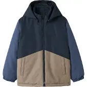Name it Winterjas 'NKMMax' navy / donkerblauw / taupe